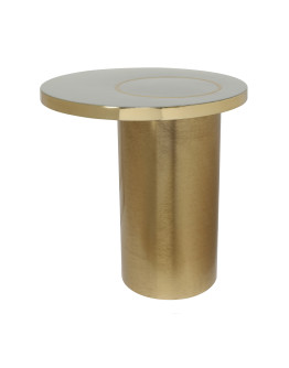 Beistelltisch Art Deco 2325 Khaki / Gold