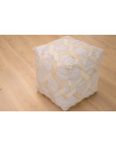 Chimera Pouf 125 Elfenbein 45cm x 45cm