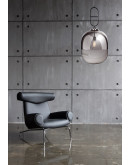 Hängelampe Calai II 410 Grau / Schwarz