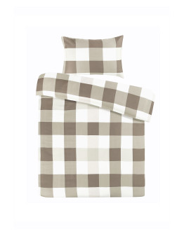 Bettwäsche Nevada 125-AT Taupe