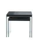 Beistelltisch 2er-Set Elementary 125 Schwarz