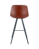 Barstuhl Samantha 325 2er-Set Dunkelbraun / Schwarz