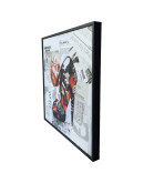 Papier Wandbild Dresscode IV 52cm x 52cm