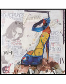 Papier Wandbild Dresscode I 52cm x 52cm