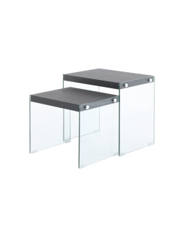 Beistelltisch 2er-Set Elementary 225 Schwarz Beistelltisch 2er-Set Elementary 225 Schwarz