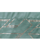 Dekokissen & Decke Prisma 125 2er-Set Mint / Gold