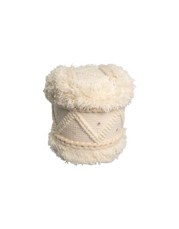 Pouf Bohist 525 Creme 35cm x 35cm