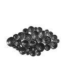 Wanddeko Domizil 225 Schwarz