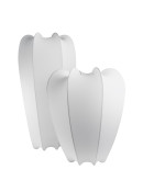 Hängelampe Claire 110 Small Weiß