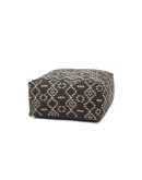 Unwind Pouf & Cushion Set 160 Anthrazit / Taupe 80cm x 80cm