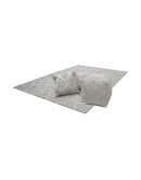 Chimera Pouf 125 Elfenbein 45cm x 45cm