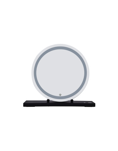 LED Schminkspiegel Glamory 125 Schwarz