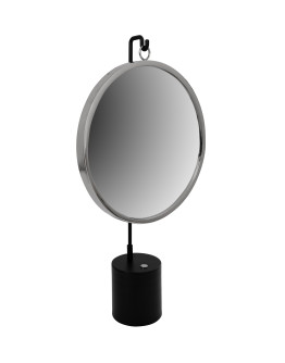 Tischspiegel Eleganca 325 Schwarz / Silber