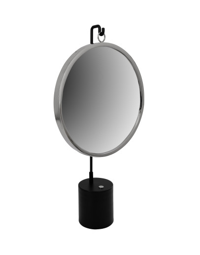 Tischspiegel Eleganca 325 Schwarz / Silber