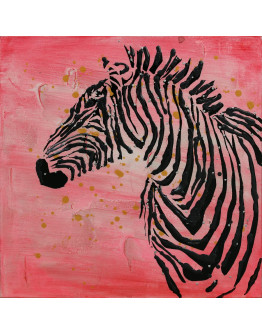 Öl-Wandbild Kalahari 70cm x 70cm